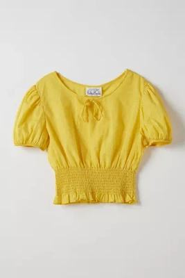 Vintage By Little Runaway Puff Sleeve Top