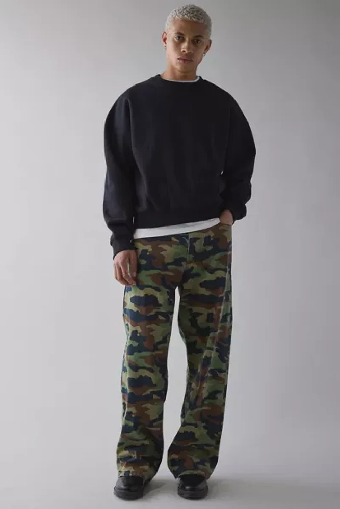 Standard Cloth Jump Shot Cocoon Crew Neck Sweatshirt