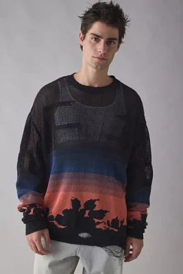 meagratia Twilight Knit Crew Neck Sweater