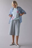 Feminine Rage Graphic Cotton T-Shirt Dress