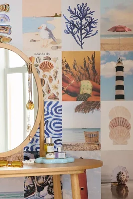 Coastal Icons Art Print Collage Kit