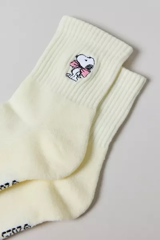 Peanuts Snoopy Icon Quarter Crew Sock