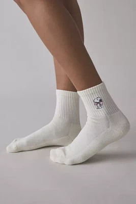 Peanuts Snoopy Icon Quarter Crew Sock