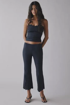 Frankies Bikinis Twilight Embroidered Capri Pant