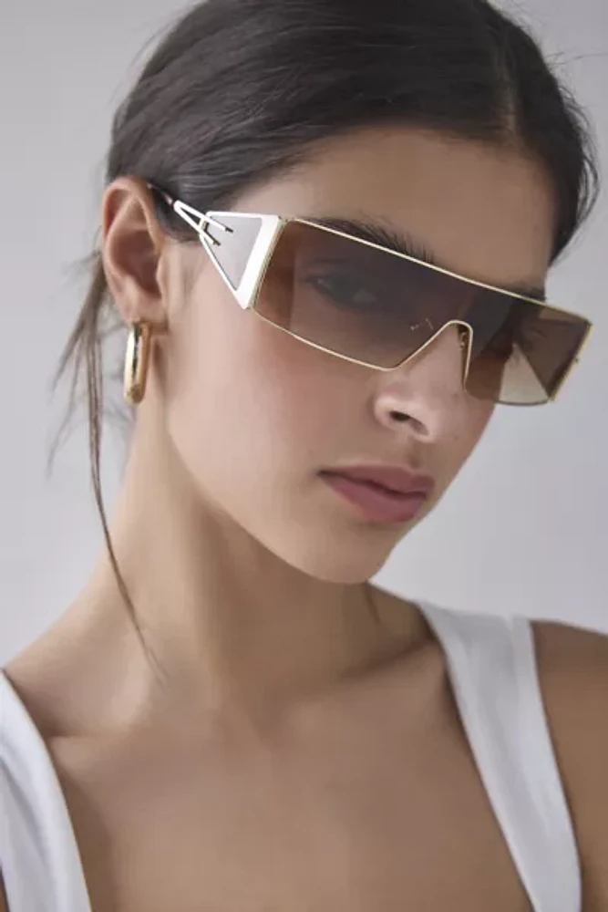 Fifth & Ninth Paloma Oversized Shield Sunglasses