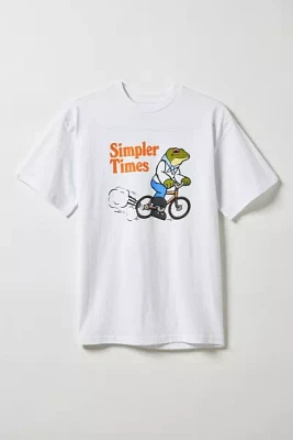 Simpler Times Frog Graphic Tee