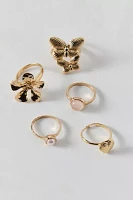 Mariposa Butterfly Ring Set