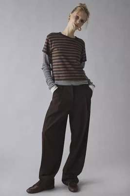 BDG Tye Long Sleeve Layered Twofer Tee