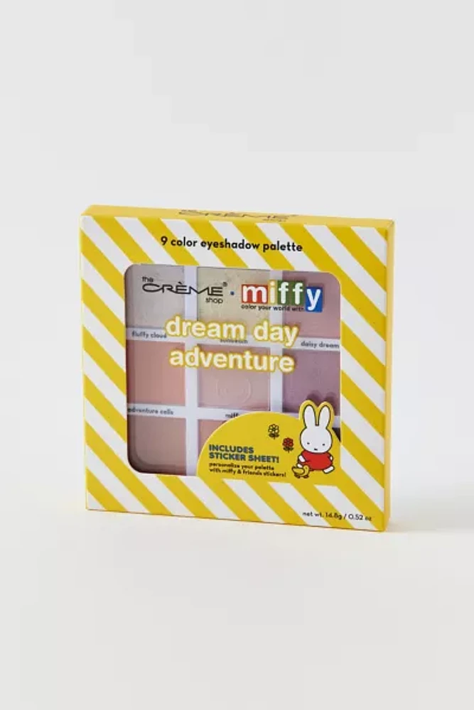 The Crème Shop X Miffy Dream Day Eyeshadow Palette