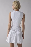 UO Ella Side Cutout Drop Waist Mini Dress