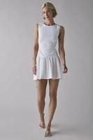 UO Ella Side Cutout Drop Waist Mini Dress