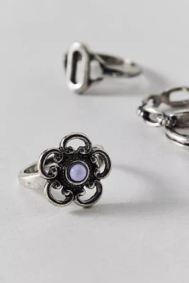 Anya Flower Ring Set