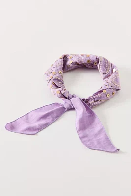 Romy Gold Embellished Headscarf
