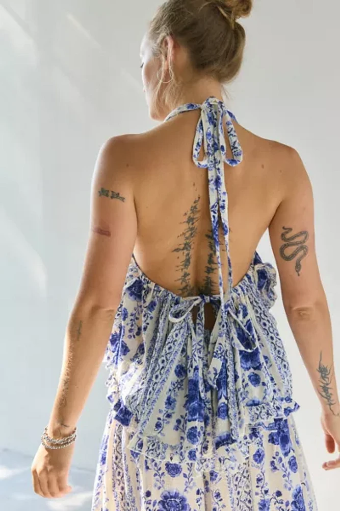 Out From Under Beachy Keen Plunge Babydoll Tank Top