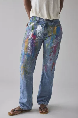 ReMADE by UO Paint Splatter Loose Levi’s® Jean
