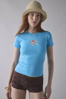 Fish Friends Graphic Baby Tee