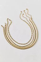 Essential Waterproof Chain Layering Necklace Set