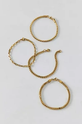 Essential Waterproof Chain Bracelet Set