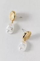 Pearl Drop Statement Earring