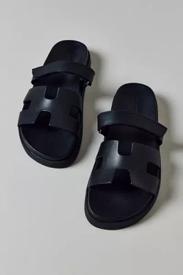 Steve Madden Mayven Leather Slide Sandal