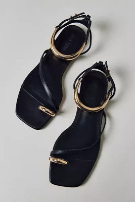 Steve Madden Odyssey Flat Leather Sandal