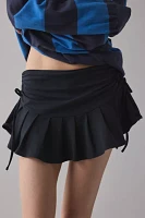Out From Under Bec Pleated Micro Mini Skort