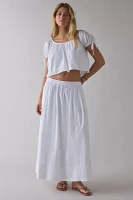 ReMADE By UO Remnants Daisy Eyelet Top