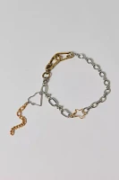 Star Mixed Metal Chain Bag Charm