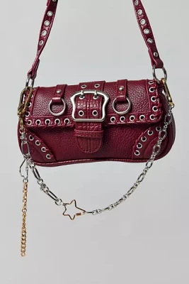 Star Mixed Metal Chain Bag Charm