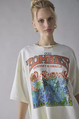 The Zombies Graphic Cotton T-Shirt Dress