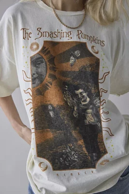 Smashing Pumpkins Graphic Cotton T-Shirt Dress