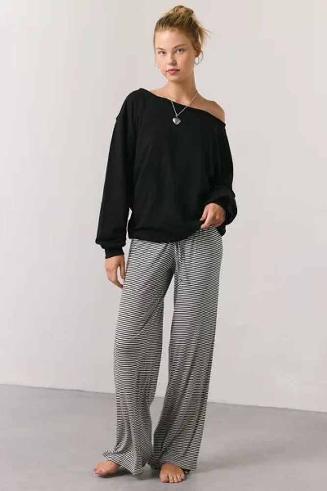Out From Under Ariana Oversized Off-The-Shoulder Sweatshirt
