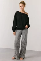 Out From Under Ariana Oversized Off-The-Shoulder Sweatshirt