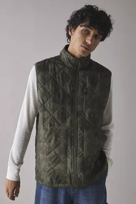Vintage By UO Quilted Camo Vest