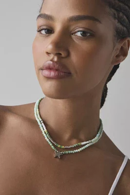 Icon Charm Beaded Layered Necklace