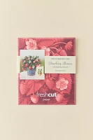 Freshcut Paper The Strawberry Blossom Bouquet Mini Pop-Up Greeting Card
