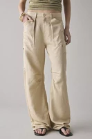 Lioness Miami Vice Linen-Cotton Blend Oversized Cargo Pant