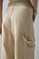 Lioness Miami Vice Linen-Cotton Blend Oversized Cargo Pant