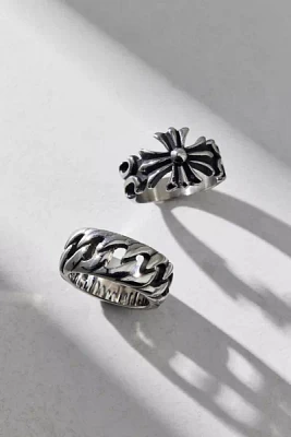 Percy Stainless Steel Ring Set