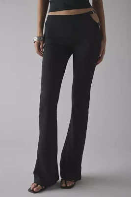 Lioness Rebel Bucke Cutout Detail Low-Rise Flare Pant