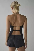 UO Zoe Strappy Open-Back Tube Top