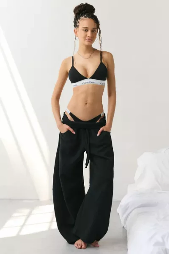 Calvin Klein Icon Cotton Modal Lightly Lined Triangle Bralette