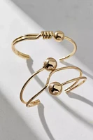 Sasha Metal Cuff Bracelet Set