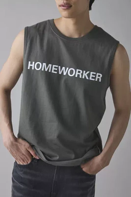 Tee Library Homeworker Graphic Muscle