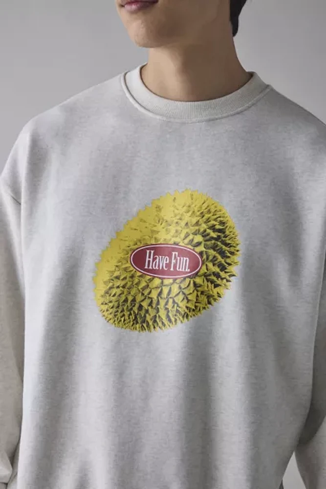 Tee Library Enjoy Graphic Crew Neck Sweatshirt