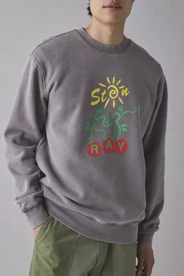 Stan Ray Vine Graphic Crew Neck Sweatshirt