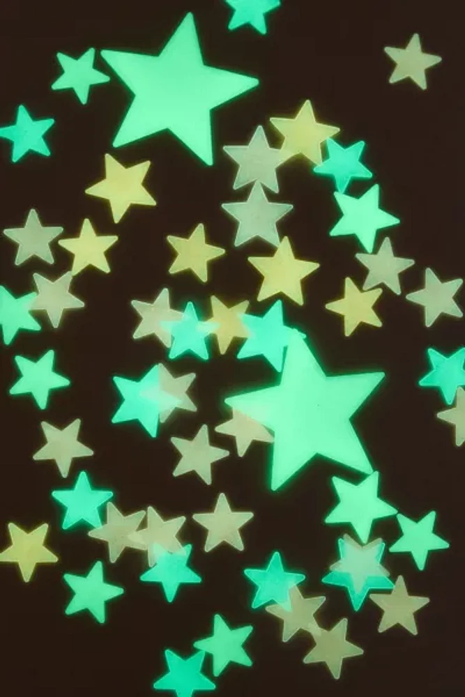 Glow-In-The-Dark Star Decal Set