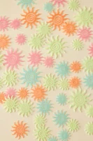 Glow-In-The-Dark Sunburst Decal Set