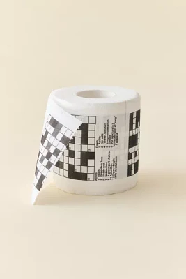 Crossword Toilet Paper Roll