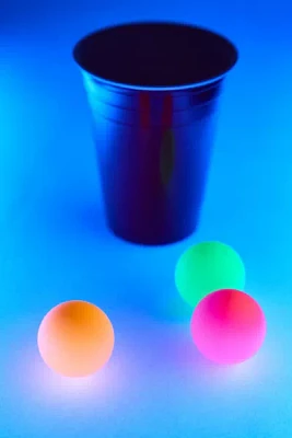 Blacklight Pong Ball Set